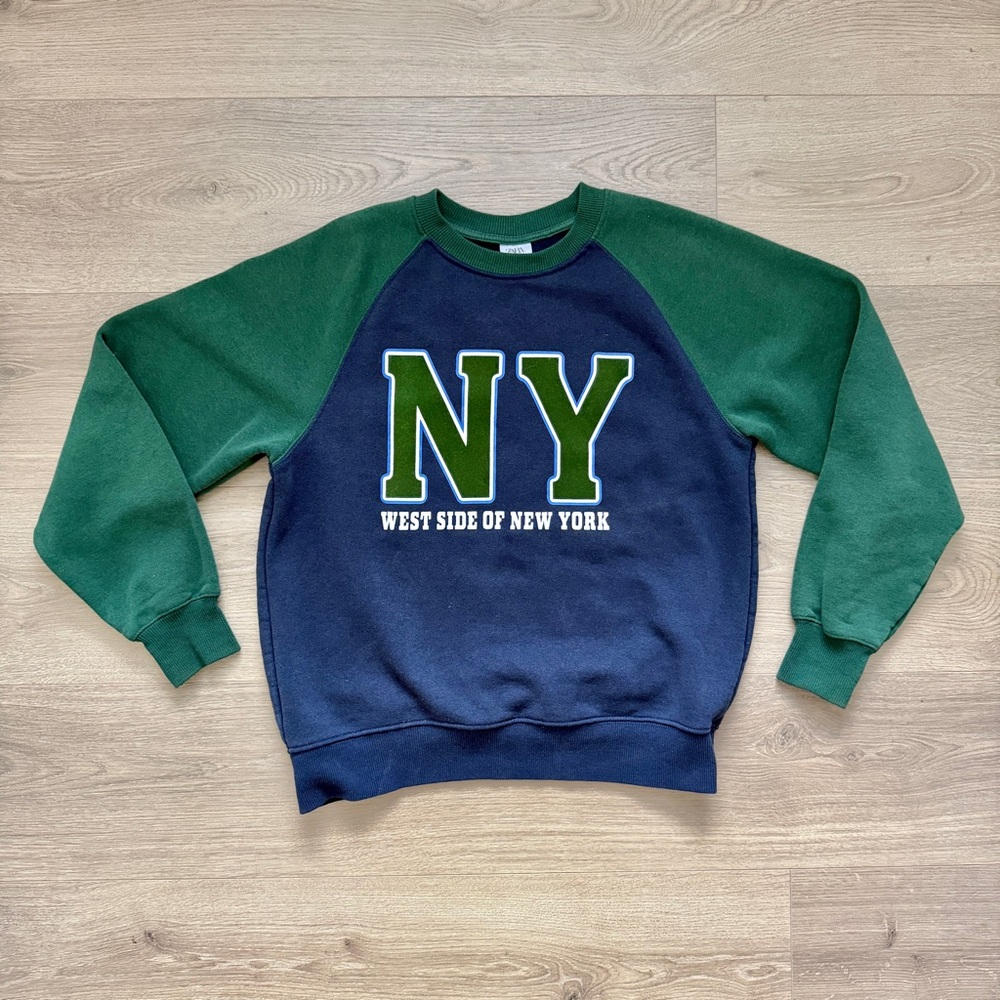 Zara Girls New York Pullover